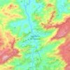 São Bento do Sapucaí topographic map, elevation, terrain