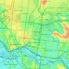 City of Yarra topographic map, elevation, terrain