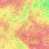 Зубцовский муниципальный округ topographic map, elevation, terrain