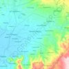 Moises Padilla topographic map, elevation, terrain