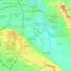 Bukit Raya District topographic map, elevation, terrain