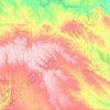Old Post No. 43 topographic map, elevation, terrain