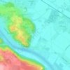 Sörnewitz topographic map, elevation, terrain