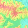 Kanwaka Township topographic map, elevation, terrain