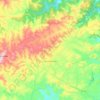 Serra Redonda topographic map, elevation, terrain