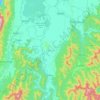 Kakching topographic map, elevation, terrain