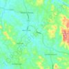 Manickal topographic map, elevation, terrain