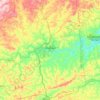 Quipapá topographic map, elevation, terrain