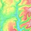 Newbridge topographic map, elevation, terrain