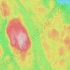 Friday Lake topographic map, elevation, terrain