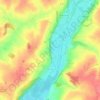 Noyales topographic map, elevation, terrain