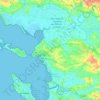 La Rochelle topographic map, elevation, terrain