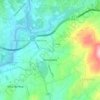 Serzedelo topographic map, elevation, terrain