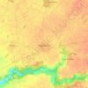 Champeaux topographic map, elevation, terrain