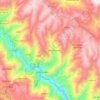 Anco topographic map, elevation, terrain