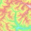 Chalt Tehsil topographic map, elevation, terrain