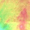 Price County topographic map, elevation, terrain