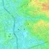 Kalusugan topographic map, elevation, terrain