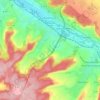 Blangy-sur-Bresle topographic map, elevation, terrain
