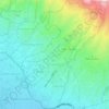 Cibiru topographic map, elevation, terrain