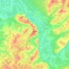 Kirov topographic map, elevation, terrain