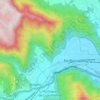 Río Blanco topographic map, elevation, terrain