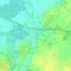 Cuinchy topographic map, elevation, terrain