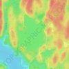 St. Nora Lake Topographic Map, Elevation, Terrain