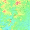 Distrito La Mesa topographic map, elevation, terrain