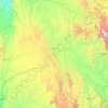 Ihosy topographic map, elevation, terrain