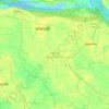 Rajbari topographic map, elevation, terrain