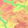 Ilshofen topographic map, elevation, terrain