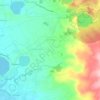 San Diego topographic map, elevation, terrain