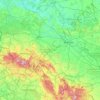 Basse-Silésie topographic map, elevation, terrain