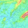 Vargem topographic map, elevation, terrain