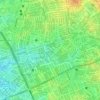 East Kamias topographic map, elevation, terrain