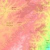 Yakeshi topographic map, elevation, terrain