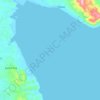 Pagapas Bay topographic map, elevation, terrain