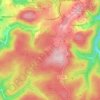 Cursdorf topographic map, elevation, terrain