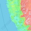 Sindhudurg topographic map, elevation, terrain