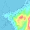 Lira topographic map, elevation, terrain