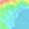 Tinicachi topographic map, elevation, terrain