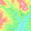 San Sebastián topographic map, elevation, terrain