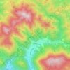 Caino topographic map, elevation, terrain