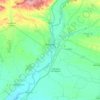 Balaguer topographic map, elevation, terrain