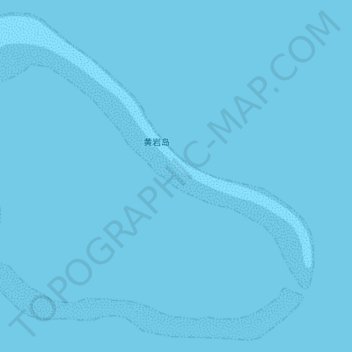 Scarborough Shoal topographic map, elevation, terrain