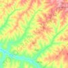Sagres topographic map, elevation, terrain
