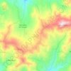 San Pedro de Cartago topographic map, elevation, terrain