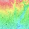 Hegarmanah topographic map, elevation, terrain