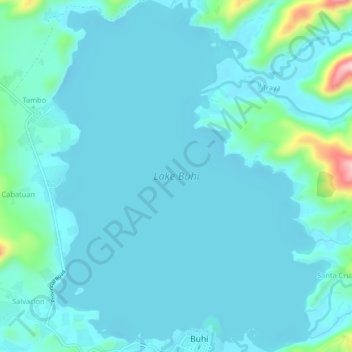 Dasmarinas topographic map, elevation, terrain